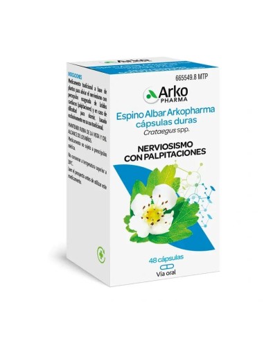 Arkocápsulas Espino Albar 48 Cápsulas Arkopharma
