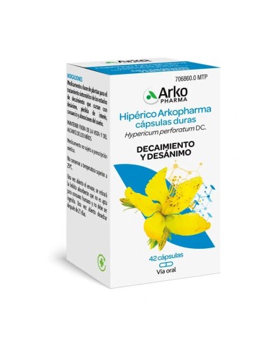 Arkocápsulas Hipérico 42 Cápsulas Arkopharma