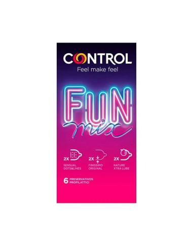 Control Preservativo Fun Mix 6 unidades Surtidas