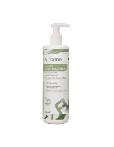 Farline Champú Seborregulador, 500 ml