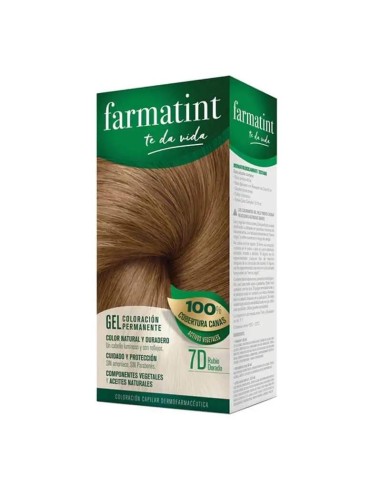 Farmatint 7D Rubio Dorado Gel Coloración Permanente