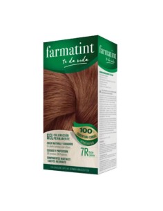 Farmatint 7R Rubio Cobrizo Gel Coloración Permanente