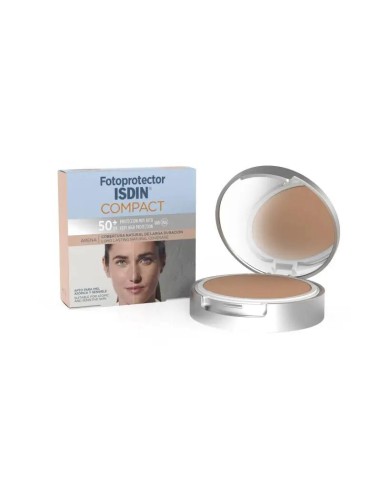 Isdin Fotoprotector Compact SPF 50+ Tono Arena 10 Gr