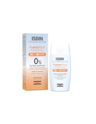 Isdin Fotoprotector Mineral Fusion Fluid SPF 50+ 50 Ml