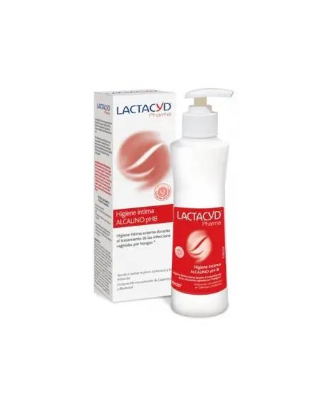 Lactacyd Pharma Higiene Íntima Alcalino Ph8 250 ml