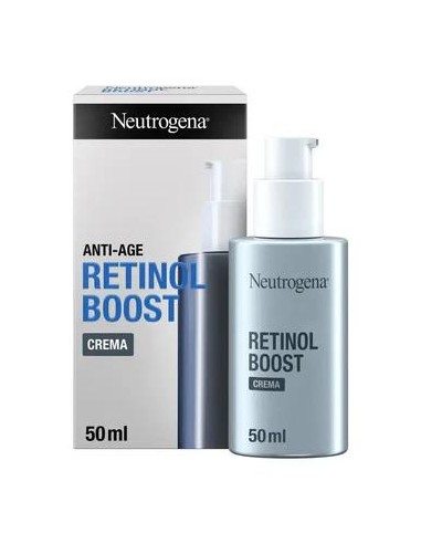 Neutrogena Retinol Boost Crema Hidratante Facial Antiarrugas, 50 ml