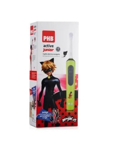 Phb Cepillo Elec Junior Ladybug +6 Años Verde