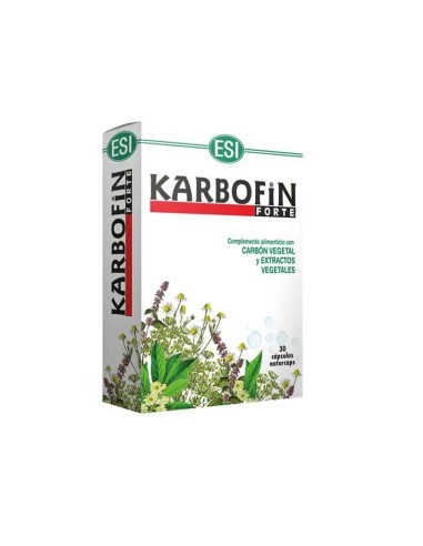 Trepatdiet Karbofin Forte, 30 Cápsulas