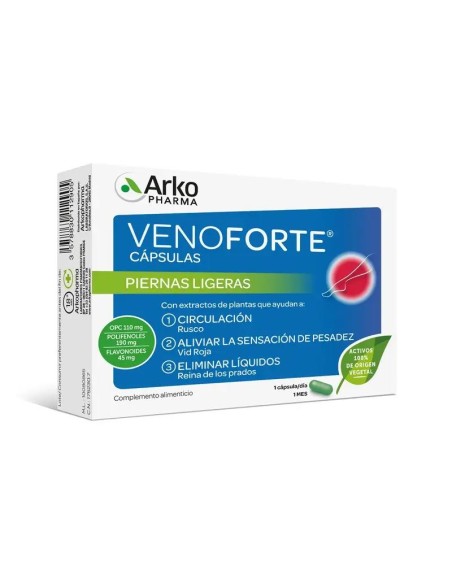 Venoforte 30 Cápsulas Arkopharma