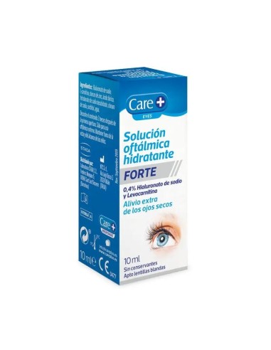Care+ Solución Oftálmica Forte, 10 ml