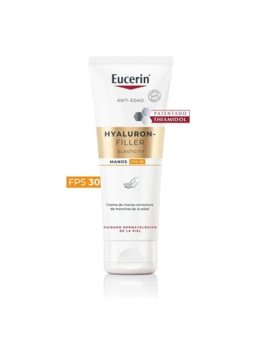 Eucerin Hyaluron Filler Elasticity Crema Manos, 75 ml