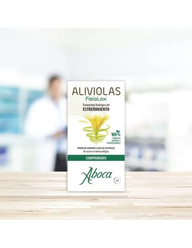 Aboca Aliviolas Fisiolax Estreñimiento, 27 Comprimidos