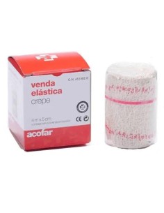 Acofar Venda Elastica Crepe 4 M x 5 cm