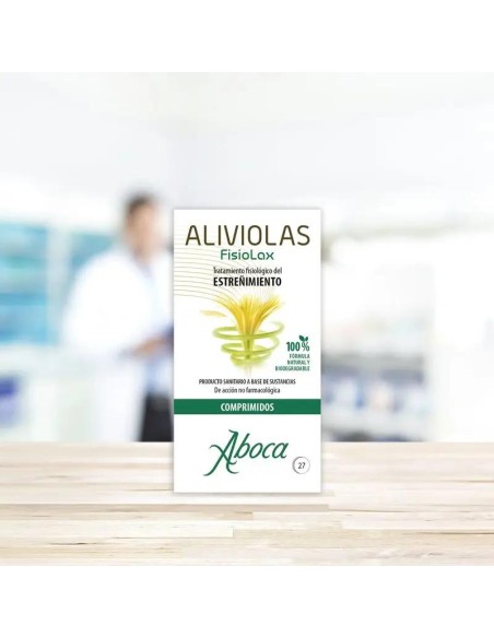 Aboca Aliviolas Fisiolax Estreñimiento, 27 Comprimidos