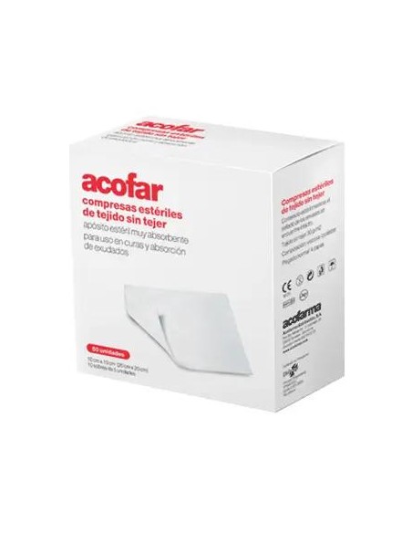 Acofar Compresas Estériles Sin Tejer 50 Unidades