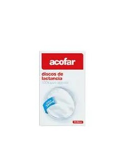Acofarbaby Discos de Lactancia Algodón 36 unidades