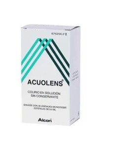 Acuolens Colirio 30 Monodosis