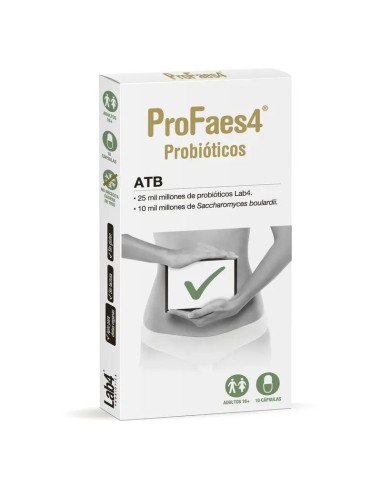 Profaes4 Atb, 10 cápsulas