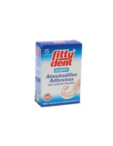 Fittydent Almohadillas Adhesivas 15 Unidades