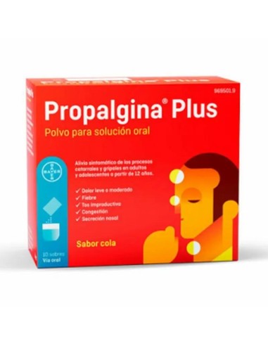 Propalgina Plus Solución Oral 10 Sobres